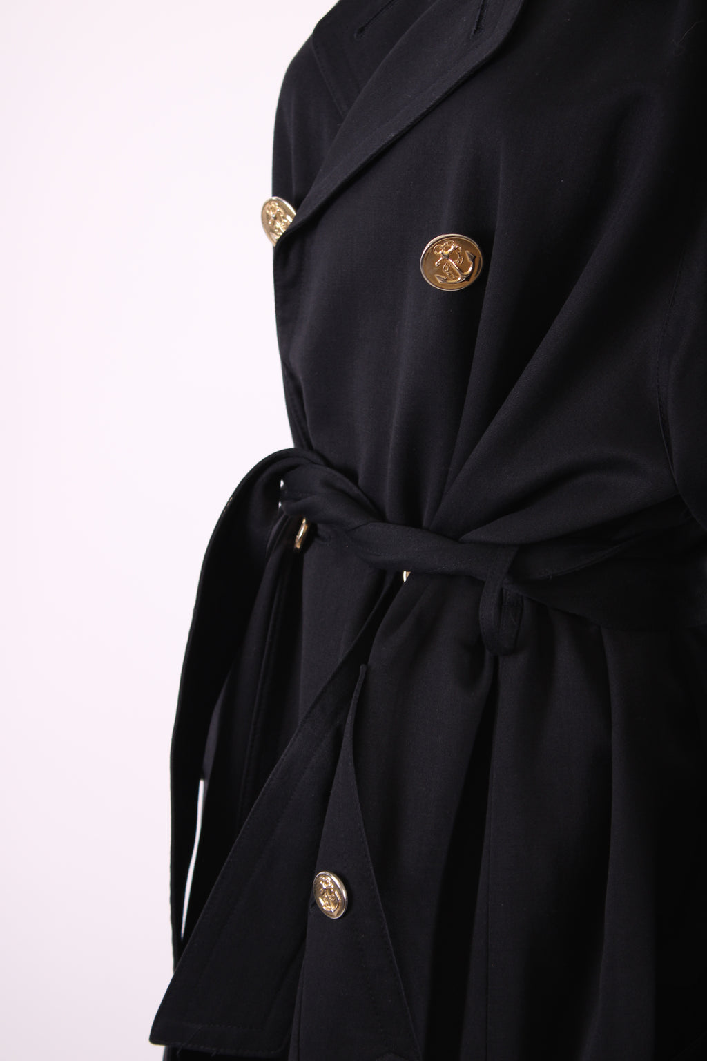 Escada Trench Navy 36