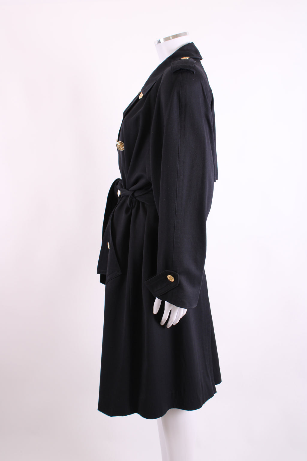 Escada Trench Navy 36
