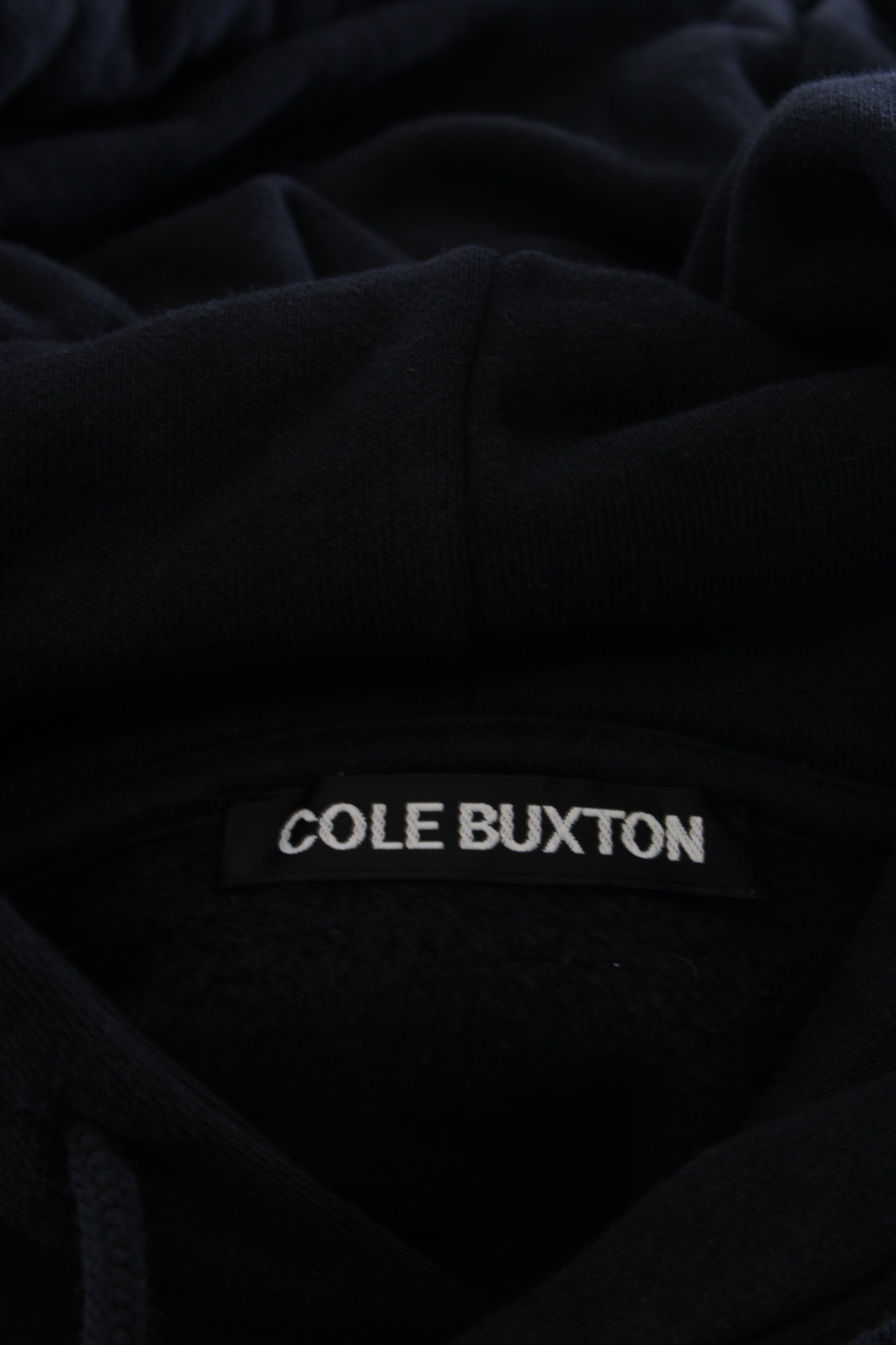 Cole Buxton Logo Hoodie Black M