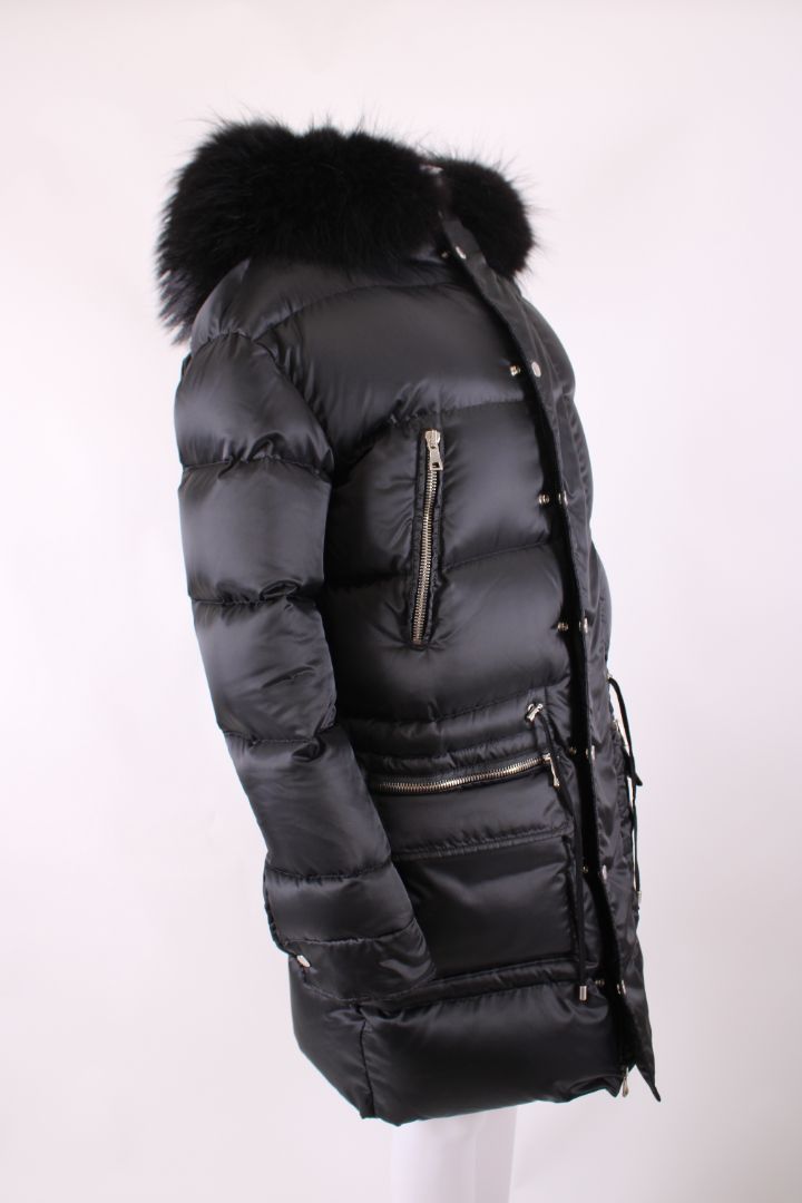 Balmain Coat Black 48
