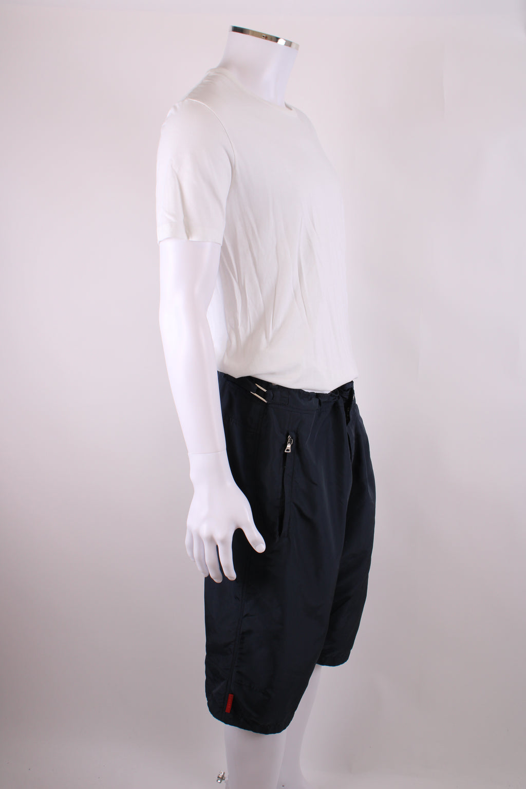 Prada Nylon Shorts Navy 54