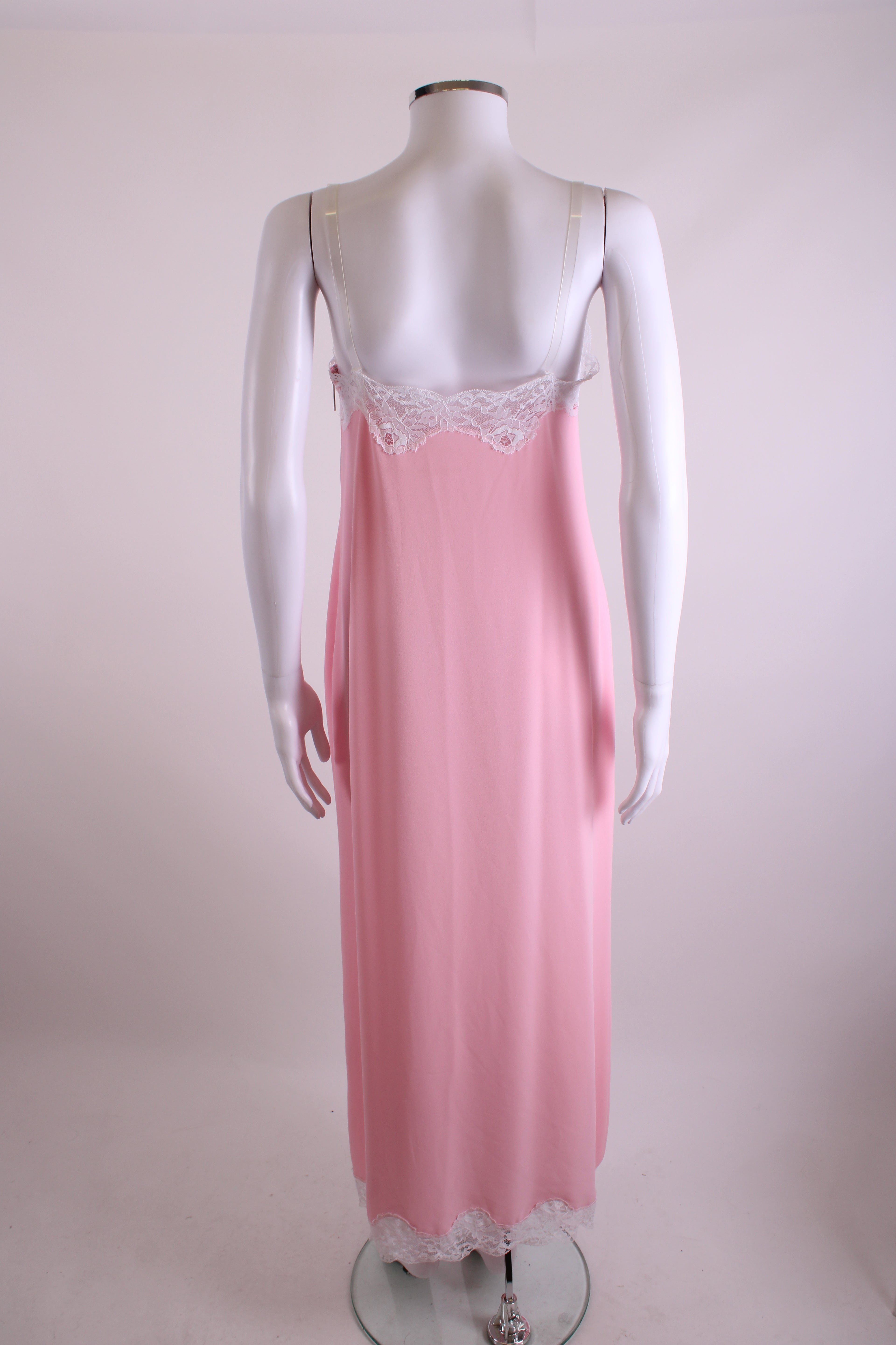 Christopher Kane Lace Trim Strap Detail Cami Dress Pink 8