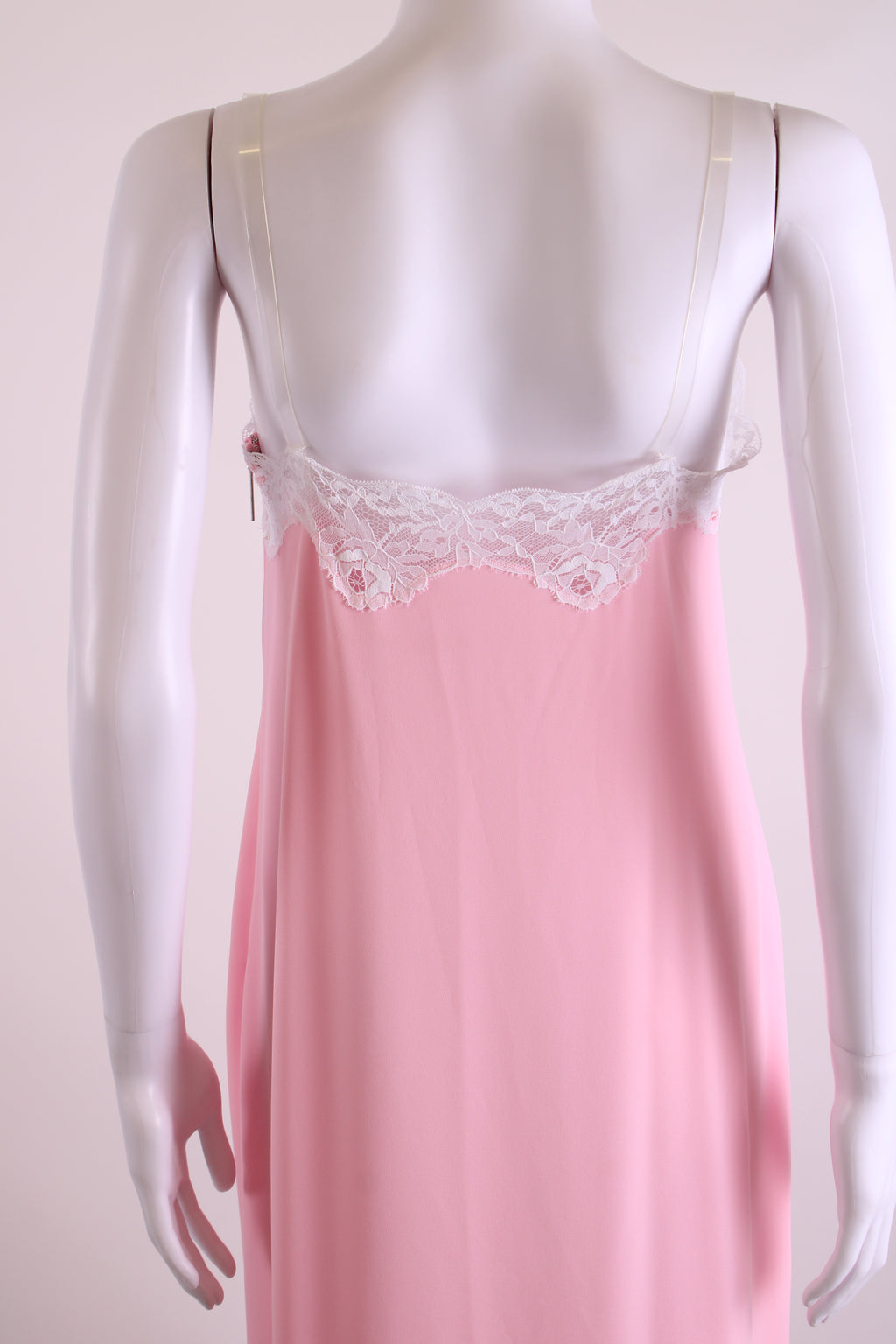 Christopher Kane Lace Trim Strap Detail Cami Dress Pink 8