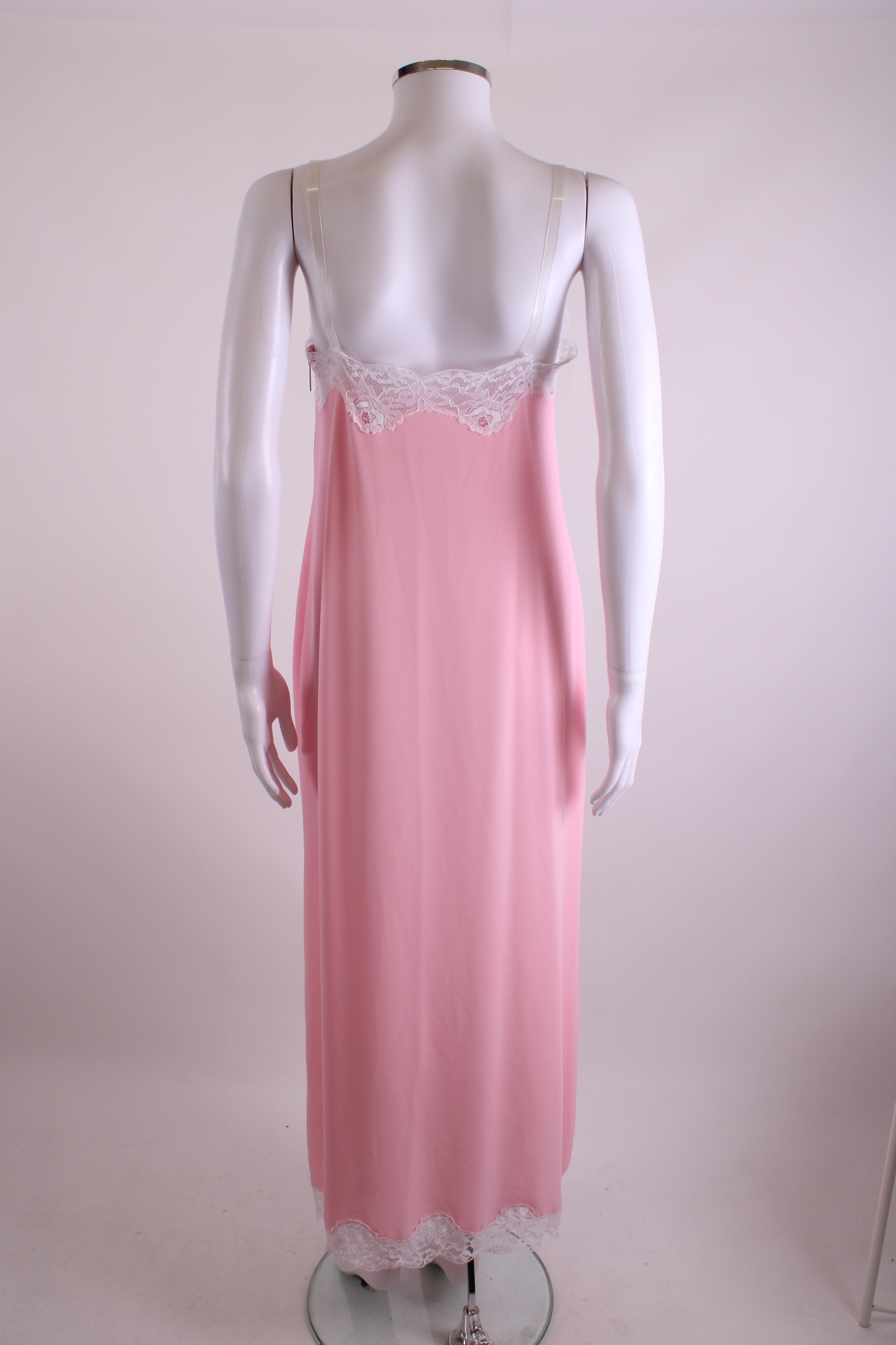 Christopher Kane Lace Trim Strap Detail Cami Dress Pink 8