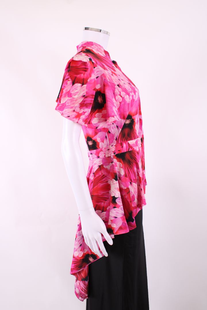 Alexander McQueen S/S Floral Blouse Pink S