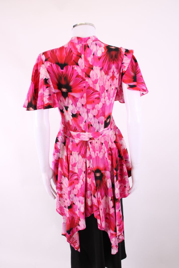 Alexander McQueen S/S Floral Blouse Pink S