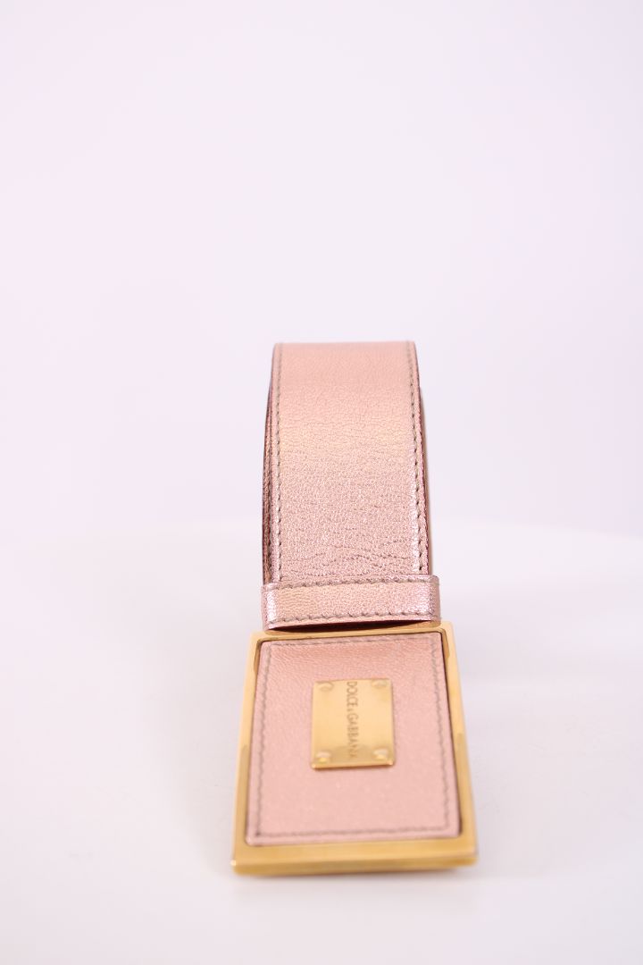 Dolce & Gabbana Belts Rose Gold 85cm