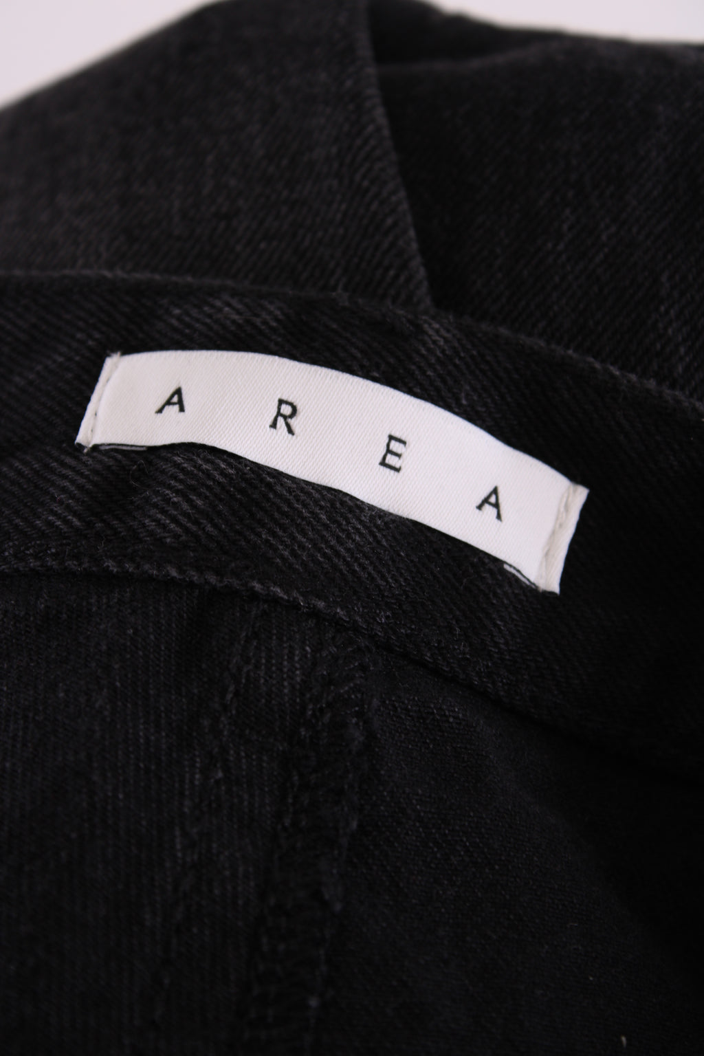 Area Crystal Embellished Jeans Washed Black 28W