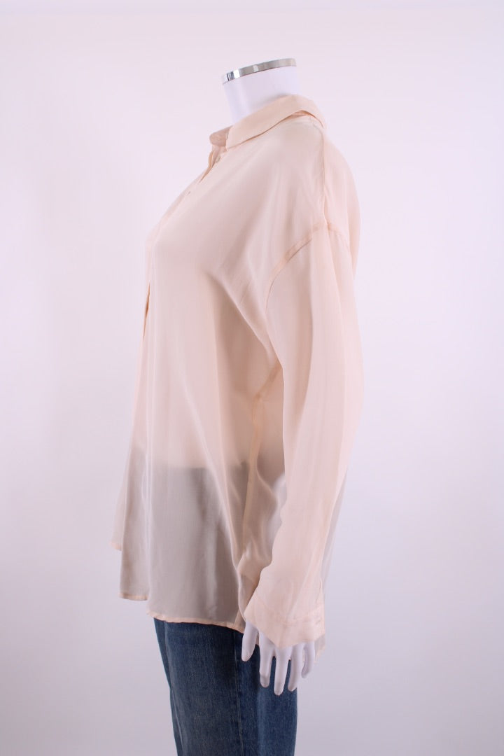 All Saints Avalon Cami Pink Shirt Pink 10