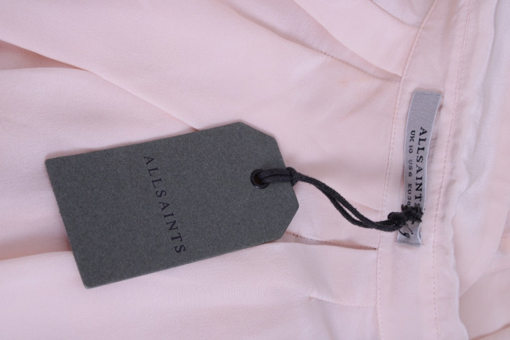 All Saints Avalon Cami Pink Shirt Pink 10