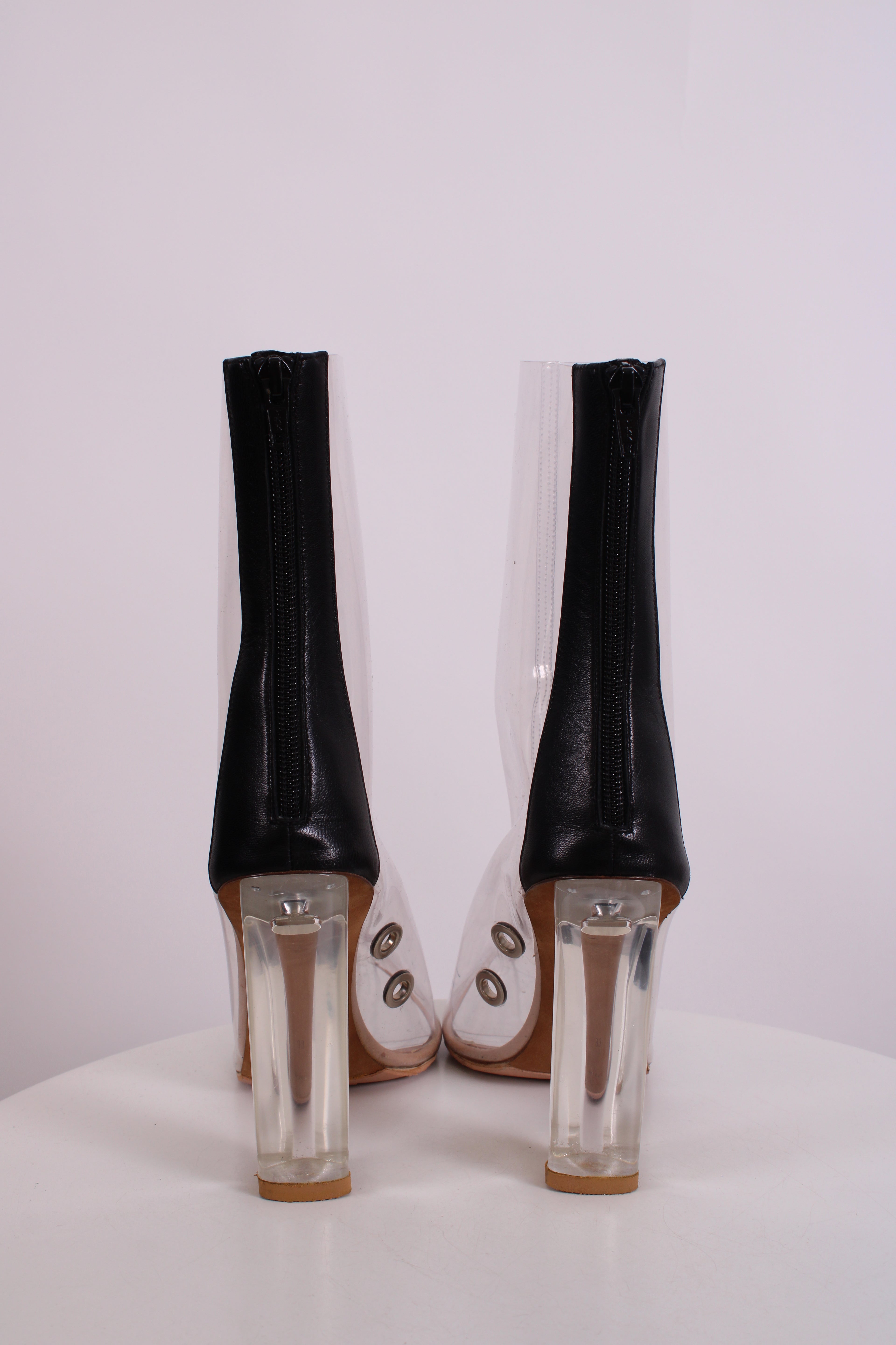 Yeezy Season 3 PVC Ankle Boots Clear 39