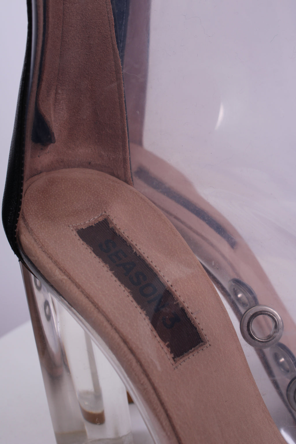 Yeezy Season 3 PVC Ankle Boots Clear 39
