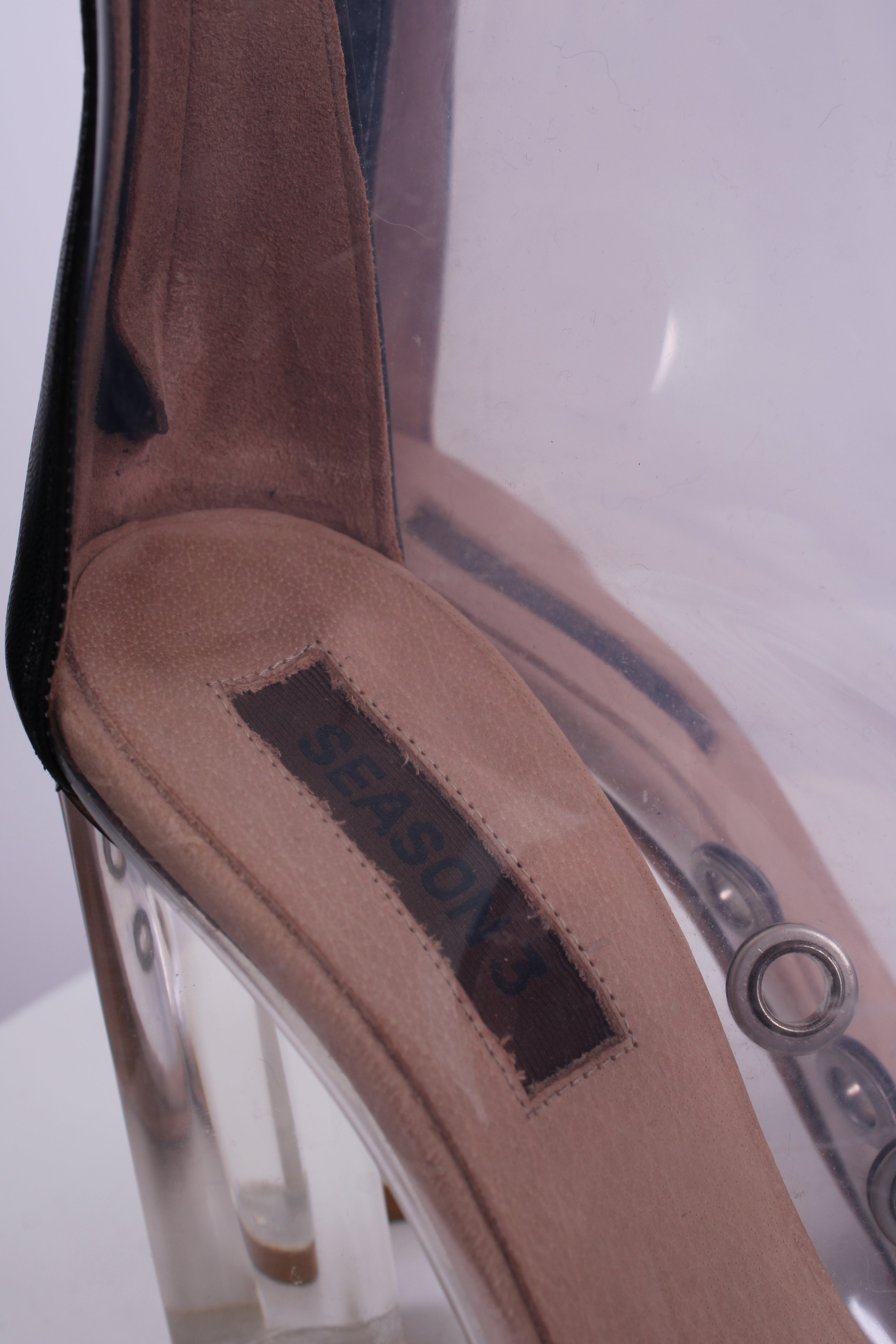 Yeezy Season 3 PVC Ankle Boots Clear 39