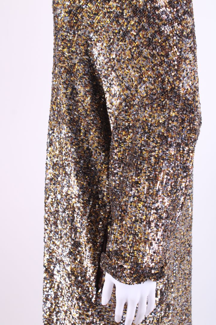 3.1 Phillip Lim S/S Sequin Tunic Dress Gold M