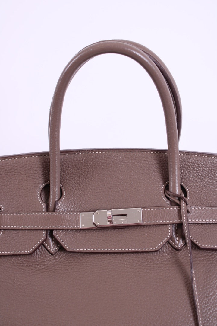Hermes Birkin 40cm Retourne Etoupe Togo Leather
