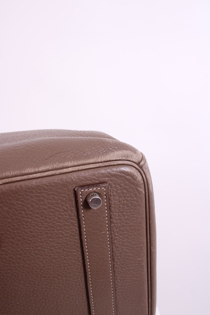 Hermes Birkin 40cm Retourne Etoupe Togo Leather