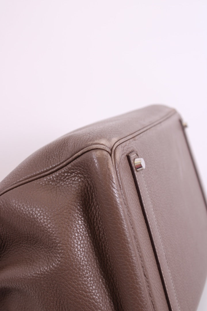 Hermes Birkin 40cm Retourne Etoupe Togo Leather