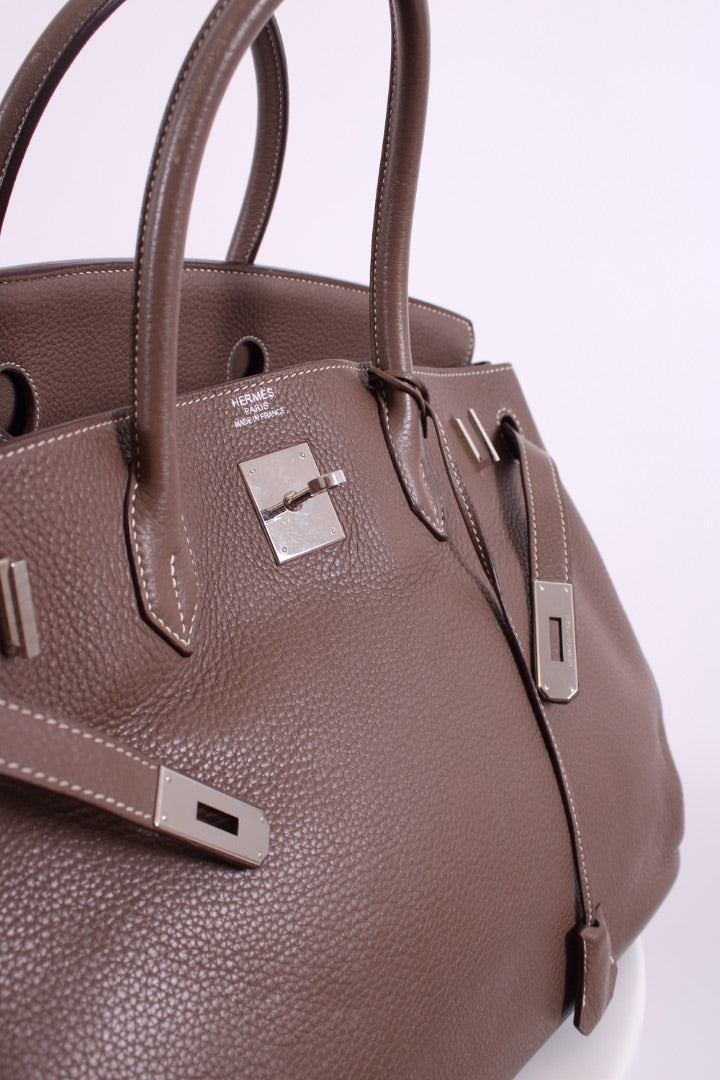 Hermes Birkin 40cm Retourne Etoupe Togo Leather