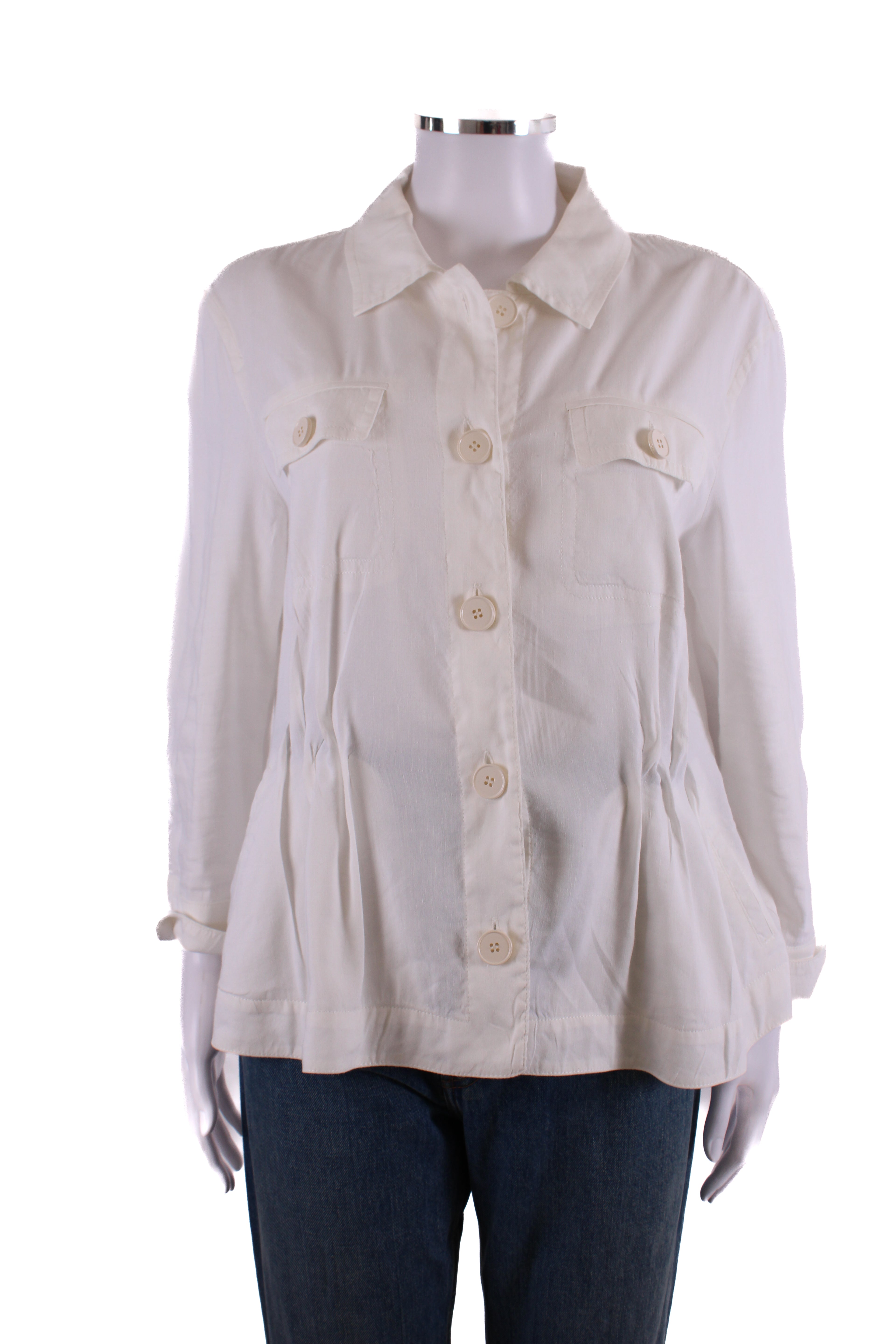 MarcCain L/S Shacket White 12