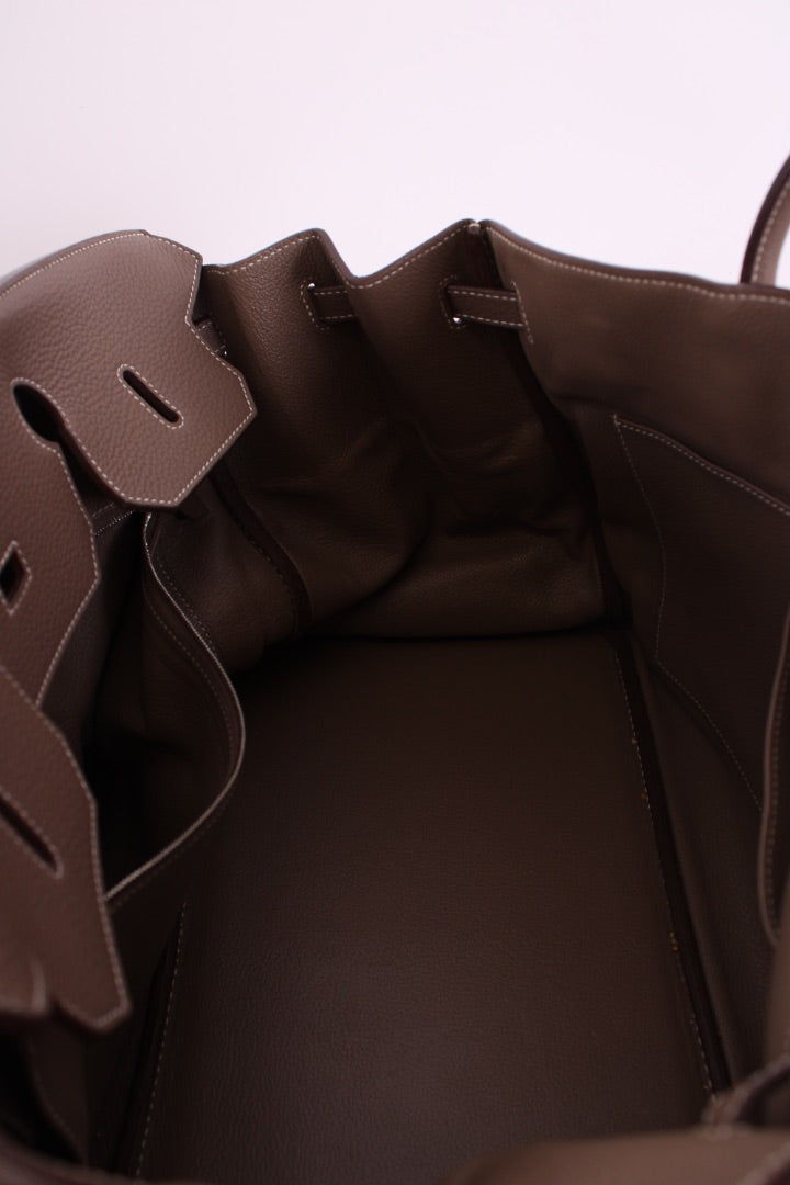 Hermes Birkin 40cm Retourne Etoupe Togo Leather