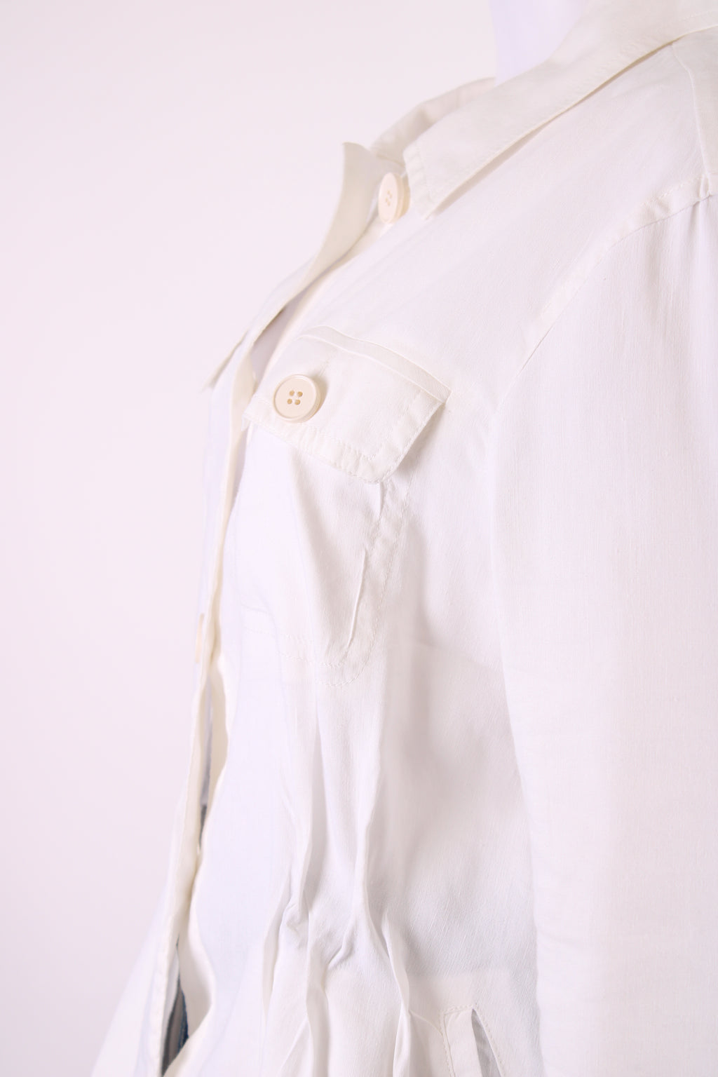 MarcCain L/S Shacket White 12