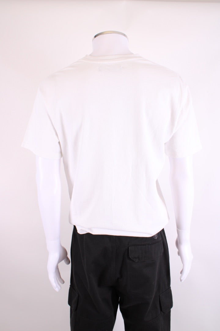 Nahmias Slogan T-shirt White/ Red M