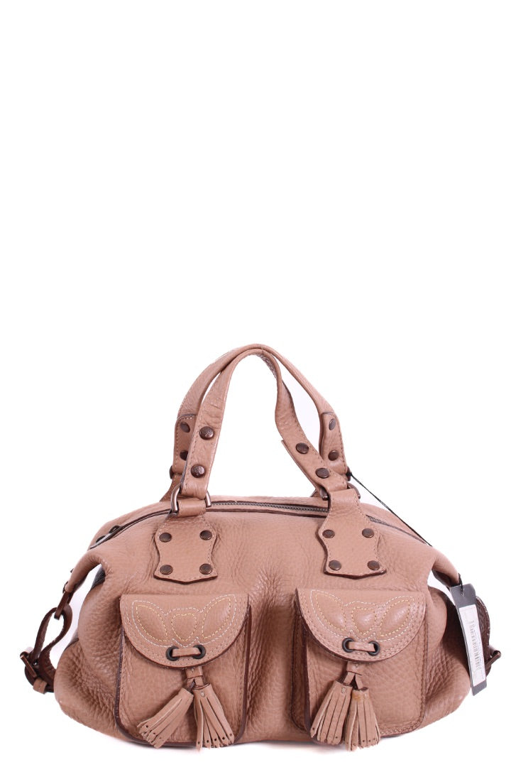 Mulberry Selma Tassel Bag Nude