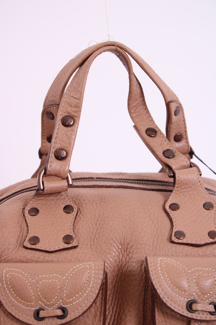 Mulberry Selma Tassel Bag Nude