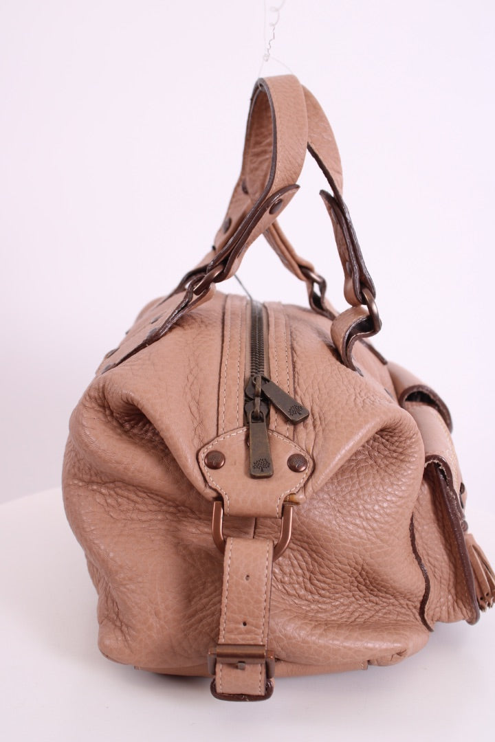Mulberry Selma Tassel Bag Nude