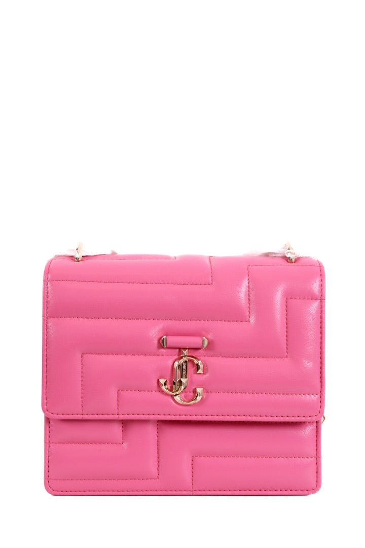 Jimmy Choo Quilted Avenue Handbag Pink