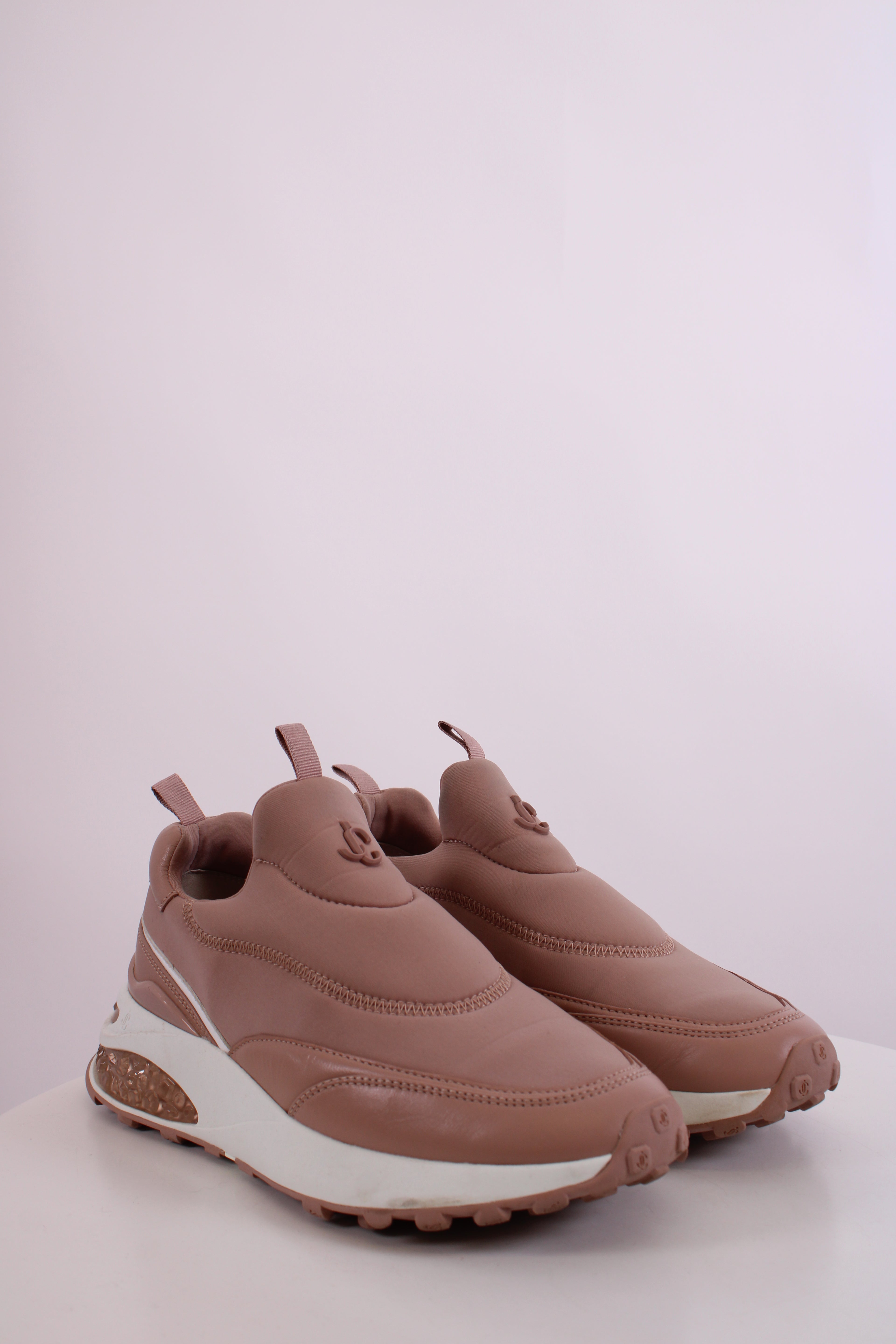 Jimmy Choo Memphis Trainers Beige 37