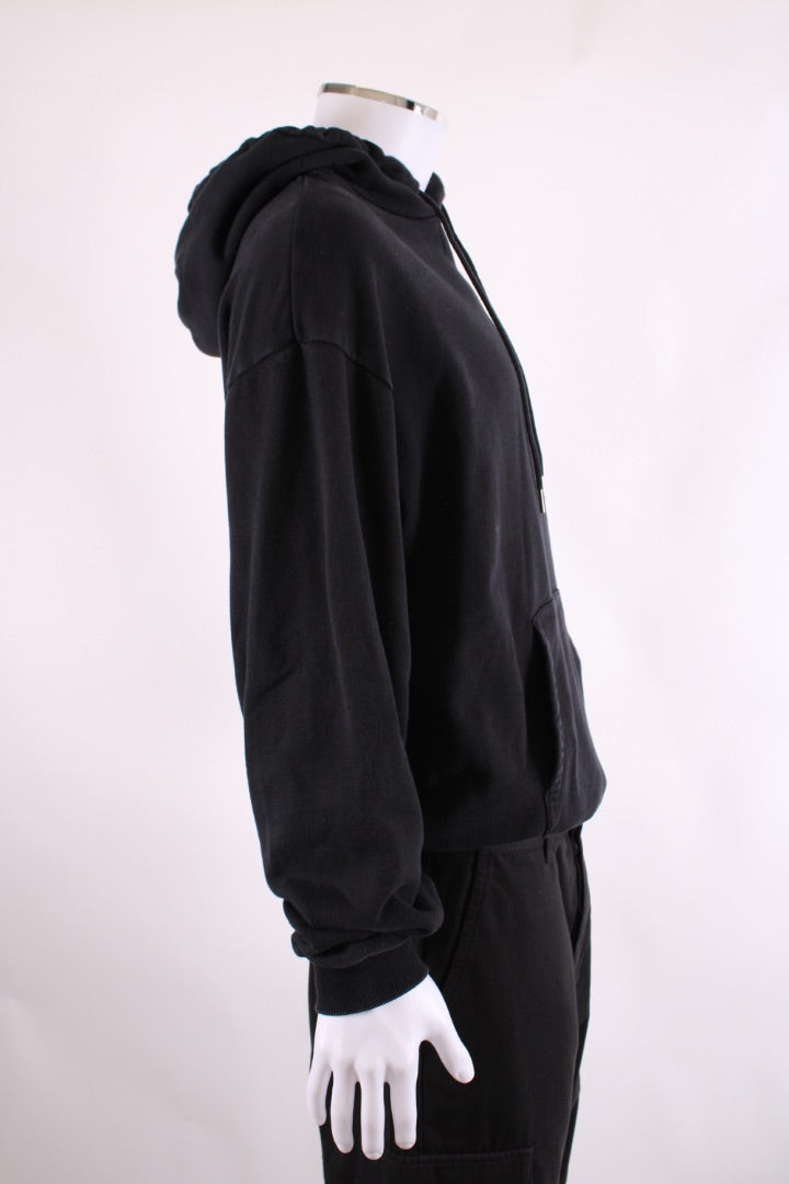 Celine Logo Hoodie Black L