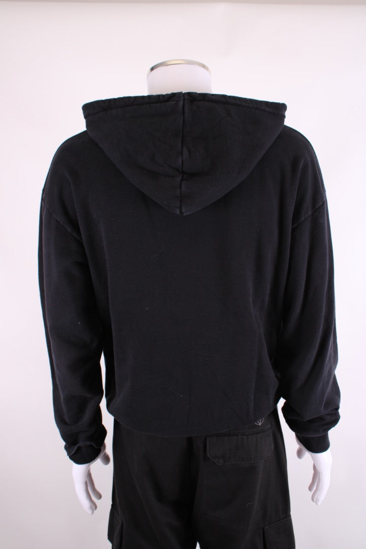 Celine Logo Hoodie Black L