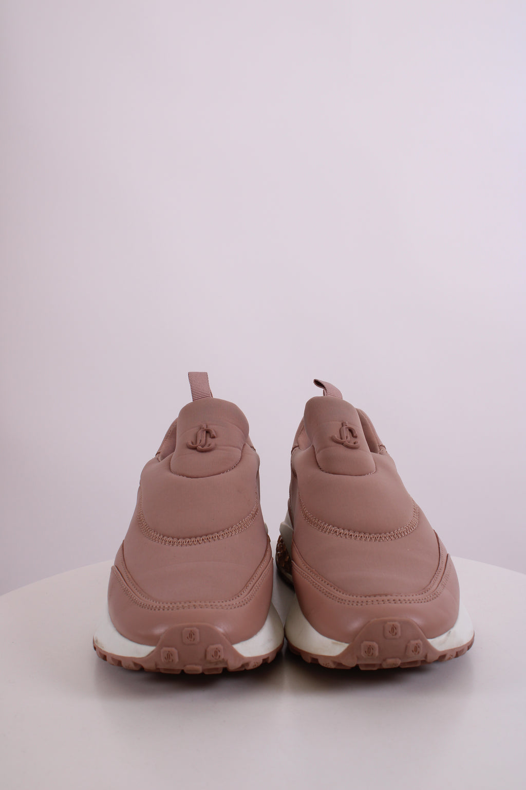 Jimmy Choo Memphis Trainers Beige 37