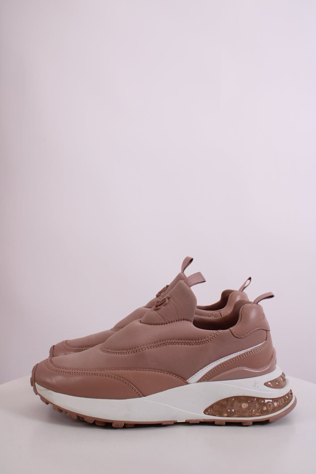 Jimmy Choo Memphis Trainers Beige 37