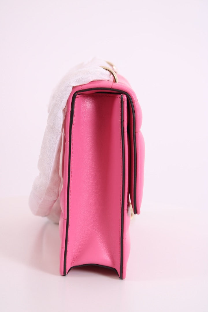 Jimmy Choo Quilted Avenue Handbag Pink