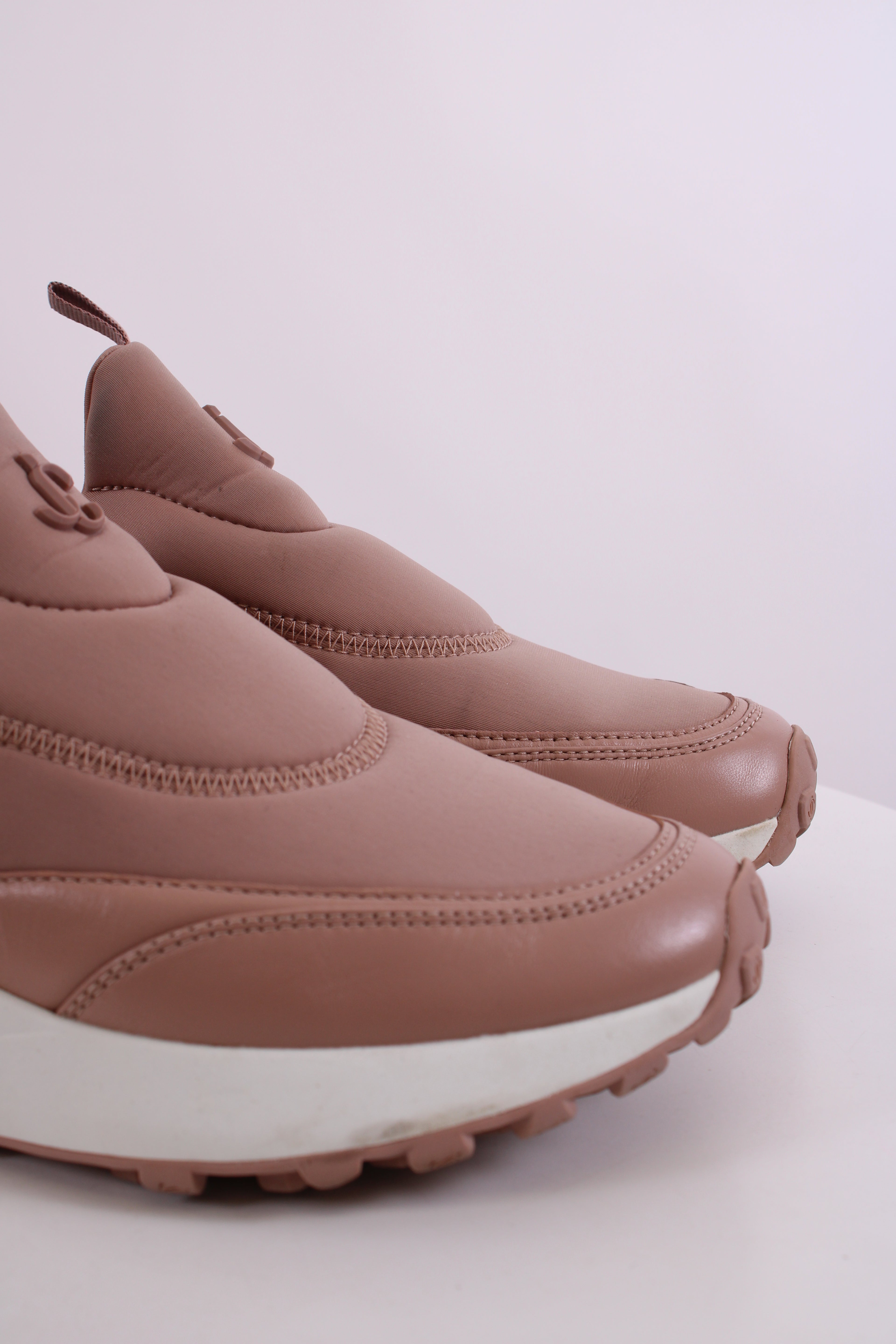 Jimmy Choo Memphis Trainers Beige 37