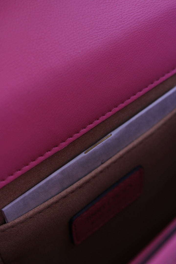 Jimmy Choo Quilted Avenue Handbag Pink