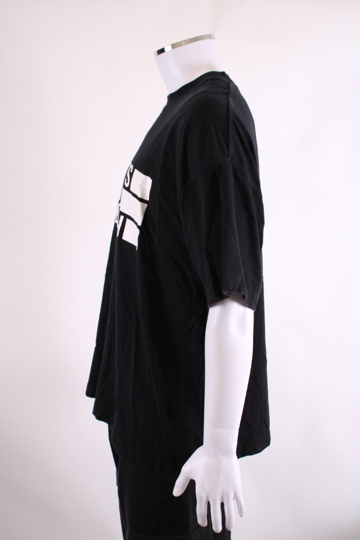Vetements Logo T-shirt Black/ White L