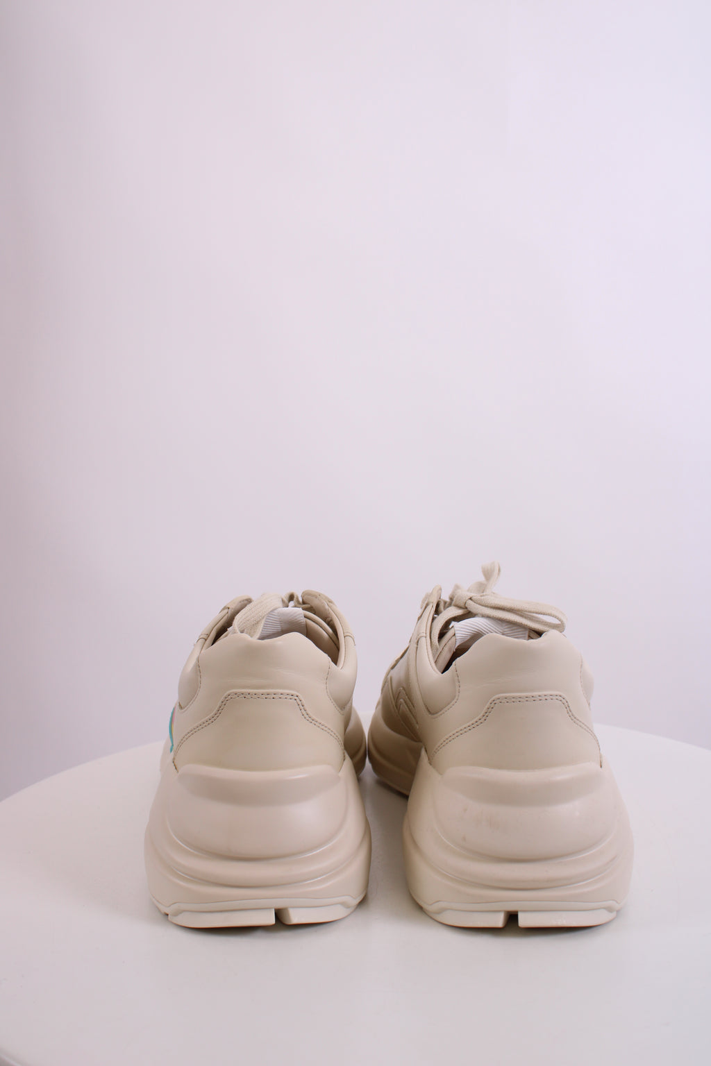 Gucci Rhyton Heart Trainers Off White/ Multi Coloured 37