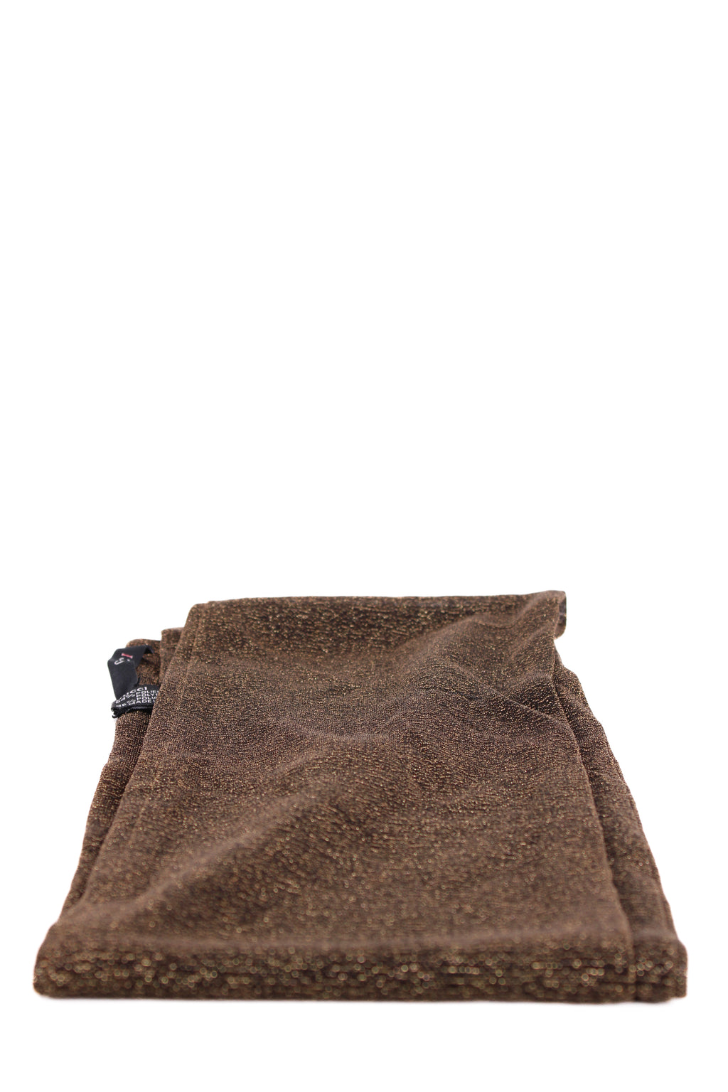 Gucci GG Velvet Scarf Black/ Bronze