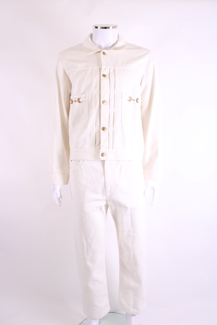 Gucci Denim Co-ord Cream M
