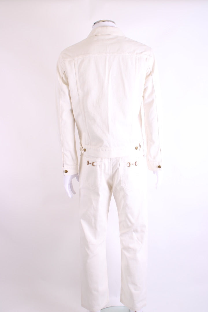 Gucci Denim Co-ord Cream M