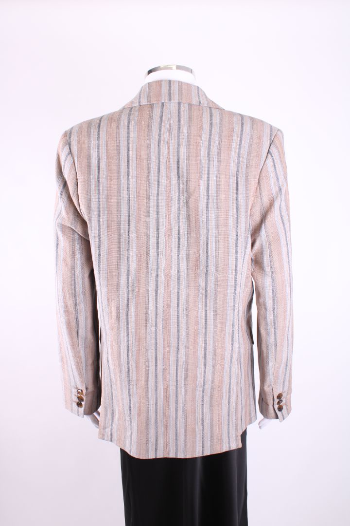 Samsoe Samsoe Stripe Jacket Beige/ Blue XS