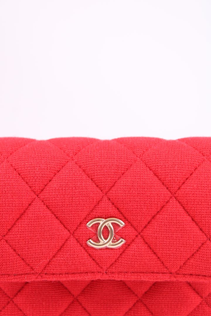 Chanel 2021 Micro Jersey Red/ Pink