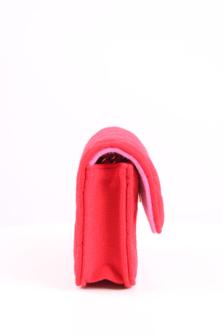 Chanel 2021 Micro Jersey Red/ Pink