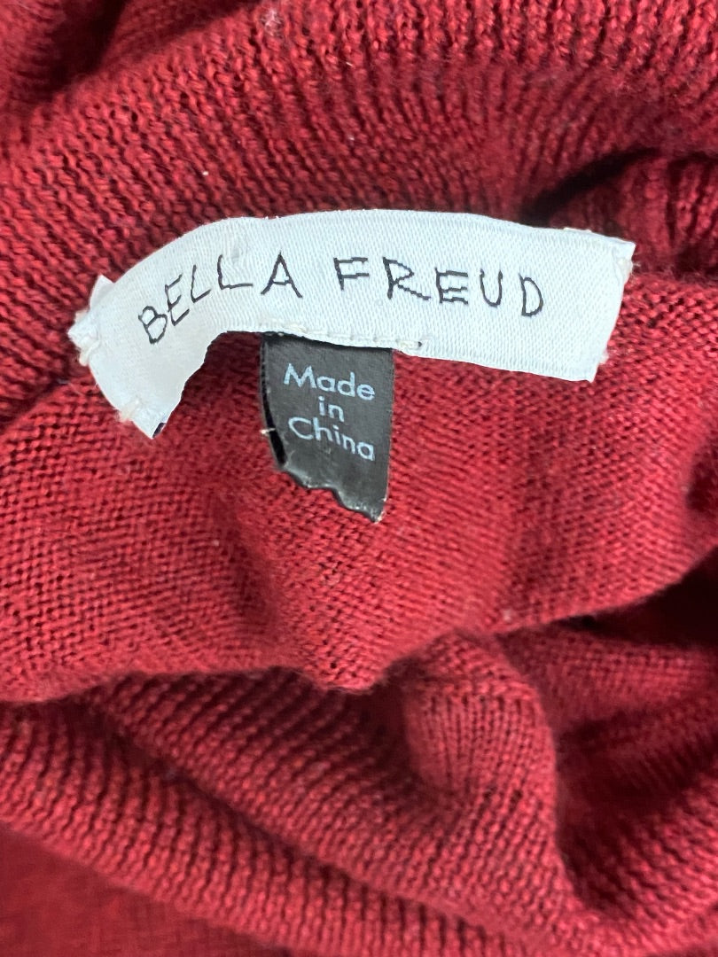 Burgundy Bella Freud Jumper, Medium