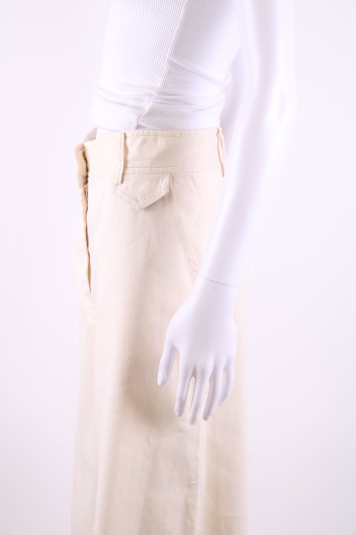 Zimmermann Linen Trousers Cream M