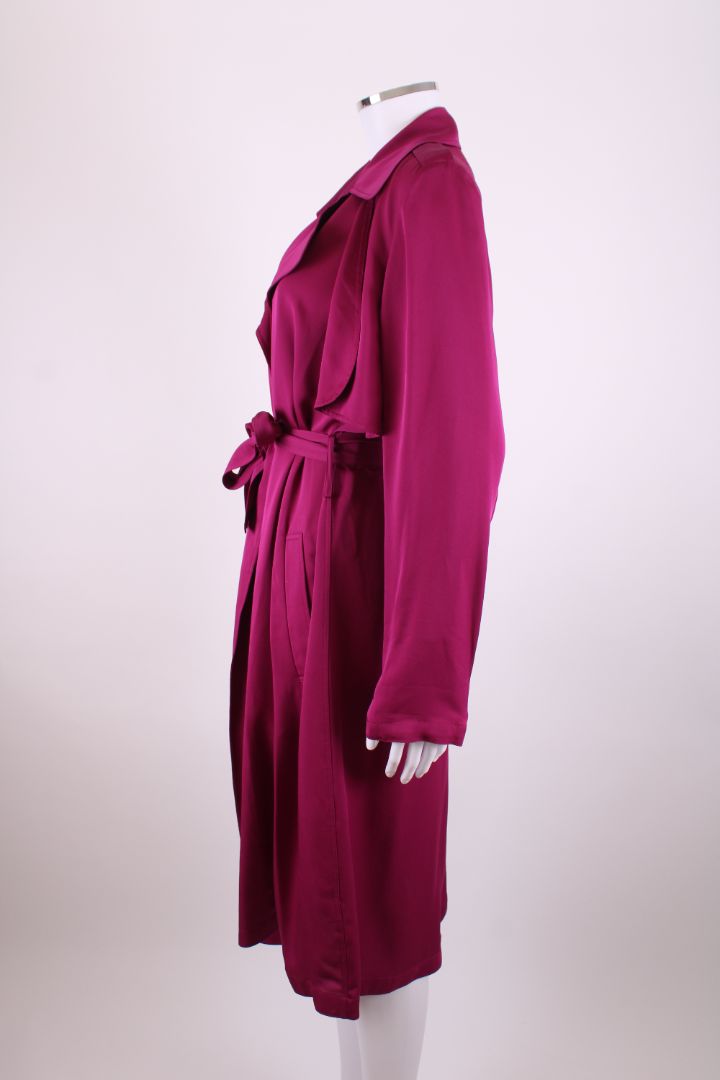 Theory Trench Purple L