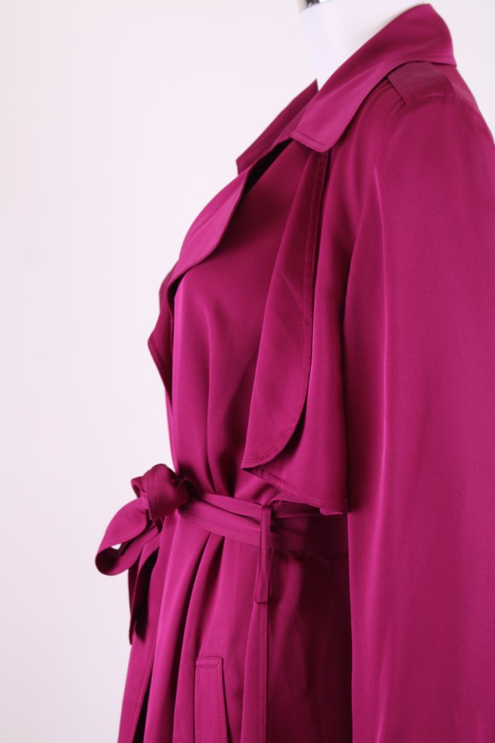 Theory Trench Purple L